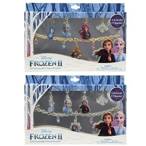 Frozen 2 Mystery Add a charm box set- Metal Bracelet and charms Asstd- 2 PCS