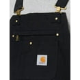thumbnail image 2 of Carhartt Men's Duck Unlined Bib Overalls - CT102776, 2 of 4