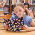 thumbnail image 6 of Haosy Cartoon Flowers and Dots Notebooks 2 Pcs 1-subject Journal 60 Sheets A5 College Ruled Paper Detachable Ring 8.3"x5.7", 6 of 8