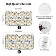 thumbnail image 5 of Yiaed Flowers Butterfly Print Car Windshield Sunshade Front Auto Car Front Window Sun Shade Foldable Sun Visor Shield Cover Auto Accessories for Sedan SUV Truck-Small, 5 of 5