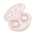 thumbnail image 2 of Unique Bargains 1 Set Contact Lens Case Integrated Heart Lens Storage Case Pink, 2 of 5