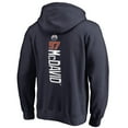 thumbnail image 3 of Men's Connor McDavid Navy Edmonton Oilers Backer Name & Number Pullover Hoodie, 3 of 3