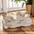thumbnail image 2 of Arch Support Sandals Sandalias Ortopédicas Mujeres Sin Deslizamiento para El Verano (gris 5), 2 of 6