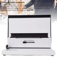thumbnail image 5 of Spiral Binding Machine Wire Binding Machine Binding Machine With 12Pcs 12mm Coils 50 Sheet A4 Covers For A4 A5 ,Easy to Use, 5 of 6