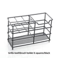 thumbnail image 5 of Billuyoard Estante de almacenamiento Soporte de pared A prueba de herrumbre Instalación práctica Accesorios prácticos para el hogar Soporte de Juegos de accesorios de baño Negro, 5 of 5