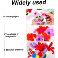 thumbnail image 5 of 200pcs Wave Stick Childrens Toys Cleaning Toys Crafts for Kids Pipe Cleaner Shilly Stick Tinsel Pipe Cleaners Fluffy Pipe Cleaners Handmade Supplies Chenille Stems Red Manual, 5 of 5