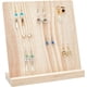 thumbnail image 1 of Exhibidor de aretes de madera con 108 orificios, organizador de joyería con bases, soporte para aretes de botón., 1 of 7