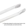 thumbnail image 4 of Unique Bargains Scissor Tong,  80cm Stainless Steel Grabber Garbage Picker Charcoal Pick Up Tool, 4 of 5