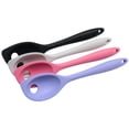 thumbnail image 3 of Chef Craft Premium Silicone Mixing Spoon, 11 inch, Pink, 3 of 5
