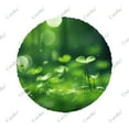thumbnail image 3 of Green Nature on Blur Pattern Polyester Universal Spare Wheel Tire Cover Wheel Covers for Trailer RV SUV Truck Camper, 3 of 5