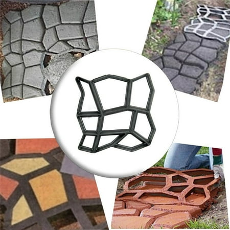 Driveway Paving Mold Tools Concrete Pathmate Patio/Garden Walk Maker (Best Way To Fill Cracks In Concrete Driveway)