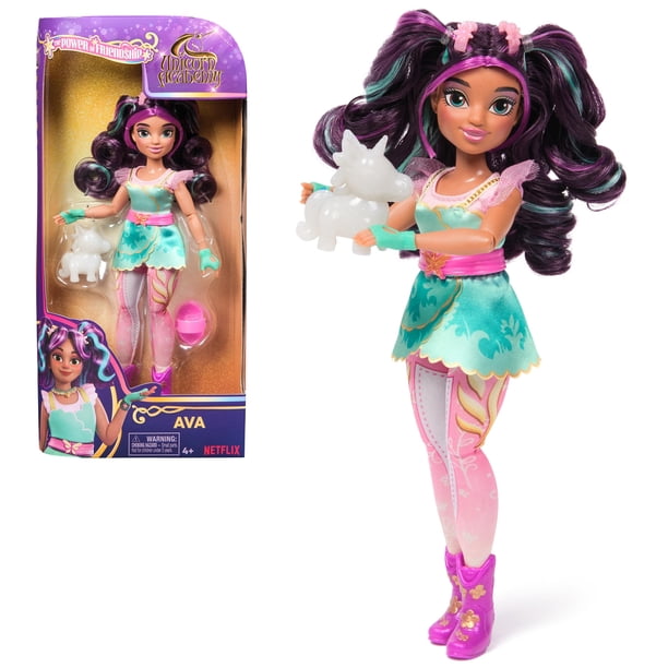 Doll Unicorn Academy Ava Power of Friendship con acceso.
