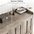 thumbnail image 2 of 40" Shoe Cabinet with 3 Doors & Adjustable Shelves for 30 Pairs, Tall Farmhouse Shoe Storage Rack for Entryway Living Room Closet, 2 of 9
