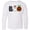 AA-White, variant on Boo Halloween Ghost and Plaid Pumpkin Long Sleeve Youth T-Shirt
