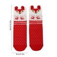 thumbnail image 3 of NWOKYZGH 1 Pair Christmas Sock Gift Bulk Soft Nylon Christmas Xmas Holiday Festival Sock for Women Men, 3 of 6