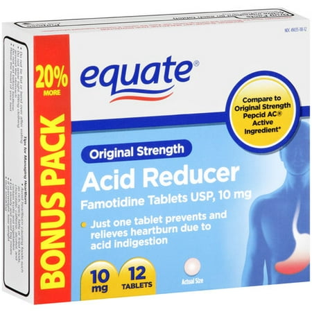 Equate Famotidine 12ct.