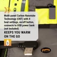 thumbnail image 2 of Chaqueta bomber de seguridad Pioneer Hi Vis impermeable con calefacción para hombre, 2 of 9