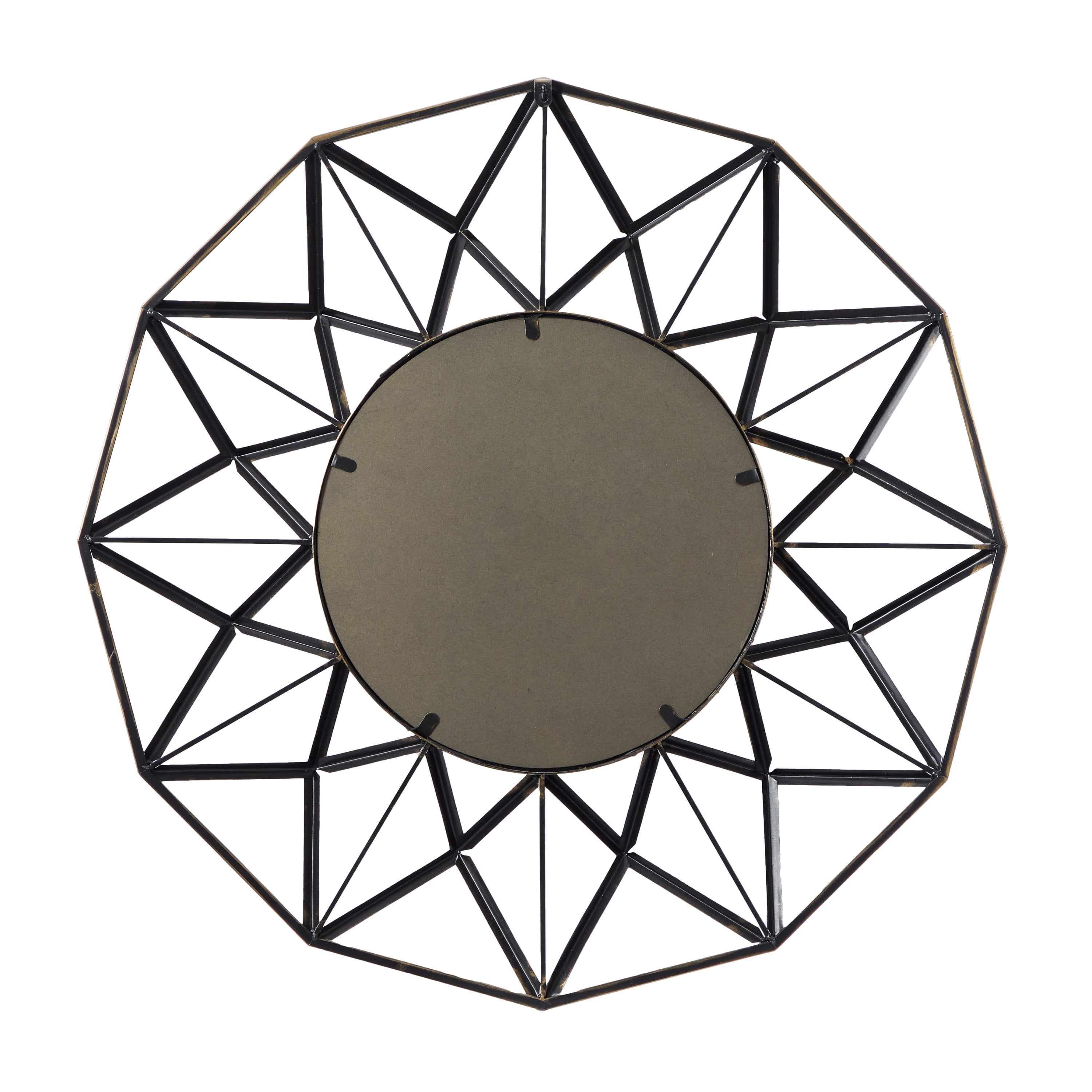 Decmode Metal Wall Mirror, Multi Color
