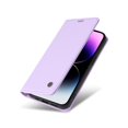 thumbnail image 4 of Funda para iPhone 15 Pro Max Estuche de Cuero PU Tipo Cartera con Ranuras para Tarjetas y Cierre Magnético, 4 of 5