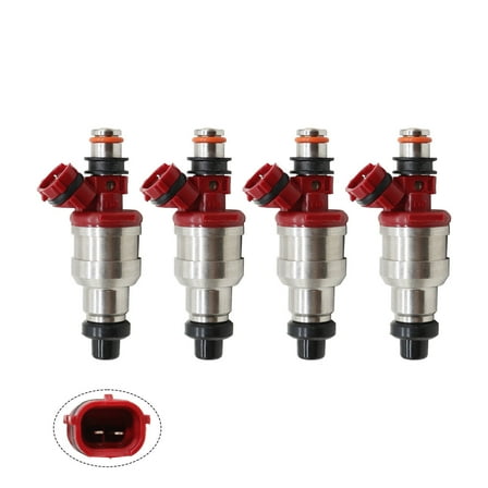 Set of 4 Fuel Injectors For 89-95 4Runner Pickup T100 22RE 2.4L 23250-35040 US