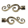 thumbnail image 4 of Dalazy Paire de Embouts de Tringle à Rideaux Diamètre Intérieur 22mm 1_Bronze, 4 of 9