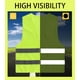 thumbnail image 2 of Chaleco de seguridad Chaleco de construcción Chaleco reflectante de neón Chalecos de alta visibilidad Chaleco de alta visibilidad Chaleco de seguridad Chaleco utilitario de guardia Chaleco d, 2 of 5