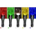 thumbnail image 5 of Tactical Flashlight, LED Outdoor Flashlight Kit with 5 Color Lights, IPX6 Waterproof Includes Battery Mount for Camping Hunting Emergency, 5 of 8