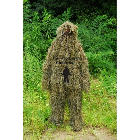 Ghillie Jacket - Ghillie Suits The Woodsman Jacket and Pants set - XLARGE - WOODLAND