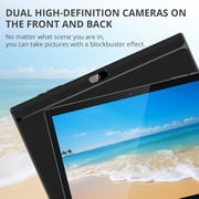10.1 inch Android 15 Tablets RAM 8GB+ROM 32GB Quad Core Tablet, IPS Screen, 8.0 MP Camera, Wi-Fi, Bluetooth, GPS, FM Tablet PC Black