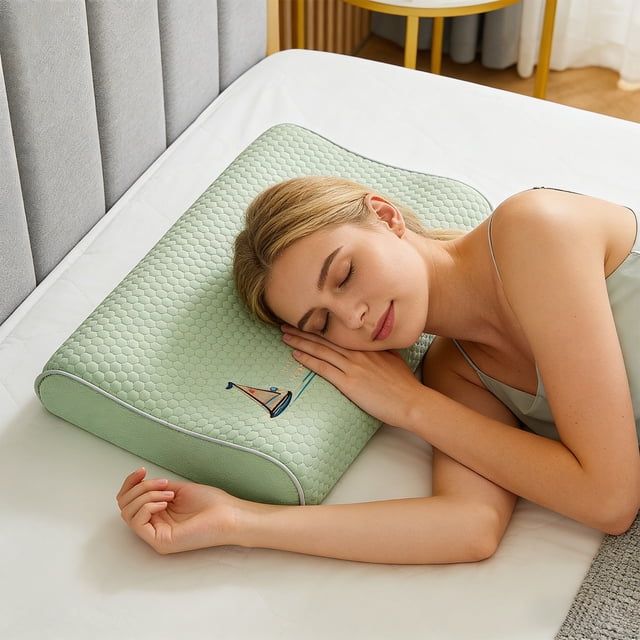 Weloille Summer Ice Silk Pillow Cover 1 Piece, Cooling Smooth Breathable Hidden Zipper, Moisture Wicking Soft Comfortable Pillow Protector, for Latex Memory Foam Rubber Pillow Home Bedroom Use