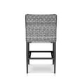 thumbnail image 4 of Source Furniture Island Bay 30" Wicker / Rattan Outdoor Bar Stool in Gray, 4 of 6