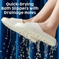 thumbnail image 5 of AUXDIQ Non-Slip House Slippers for Women & Men Quick-Dry Bathroom Shower and Pool Beach Slides, 5 of 6