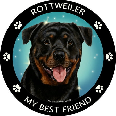 Rottweiler My Best Friend Magnet (Best Rottweiler Breeders In The World)