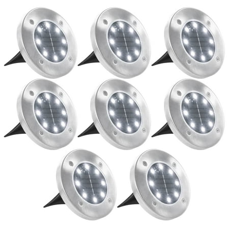 

Vidaxl vidaXL Solar Ground Lights 8 pcs LED Lights White / EA