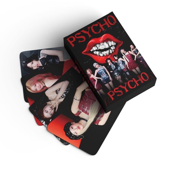 BABYMONSTER "PSYCHO" Lomo Photocards - 55PCS Kpop Collectible Cards for BABYMON Fans