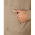 thumbnail image 4 of Hanes Ultimate Men's Heavyweight Fleece Hoodie Pebble S, 4 of 5