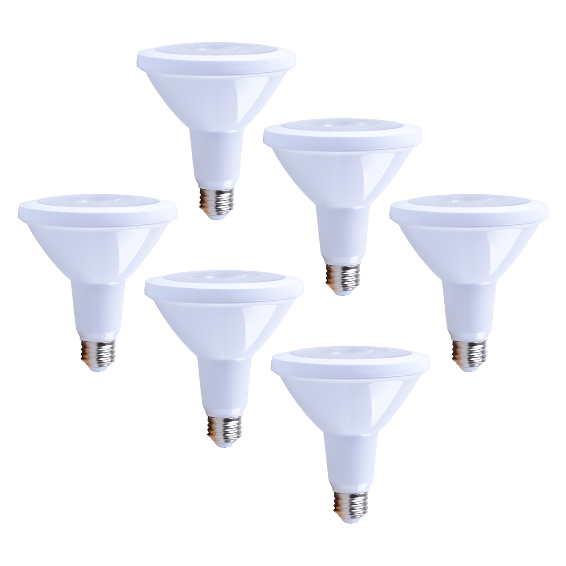 Lumegen PAR38 Dimmable LED Bulb - 11W, 1000 Lumens, 4000K, 6-Pack