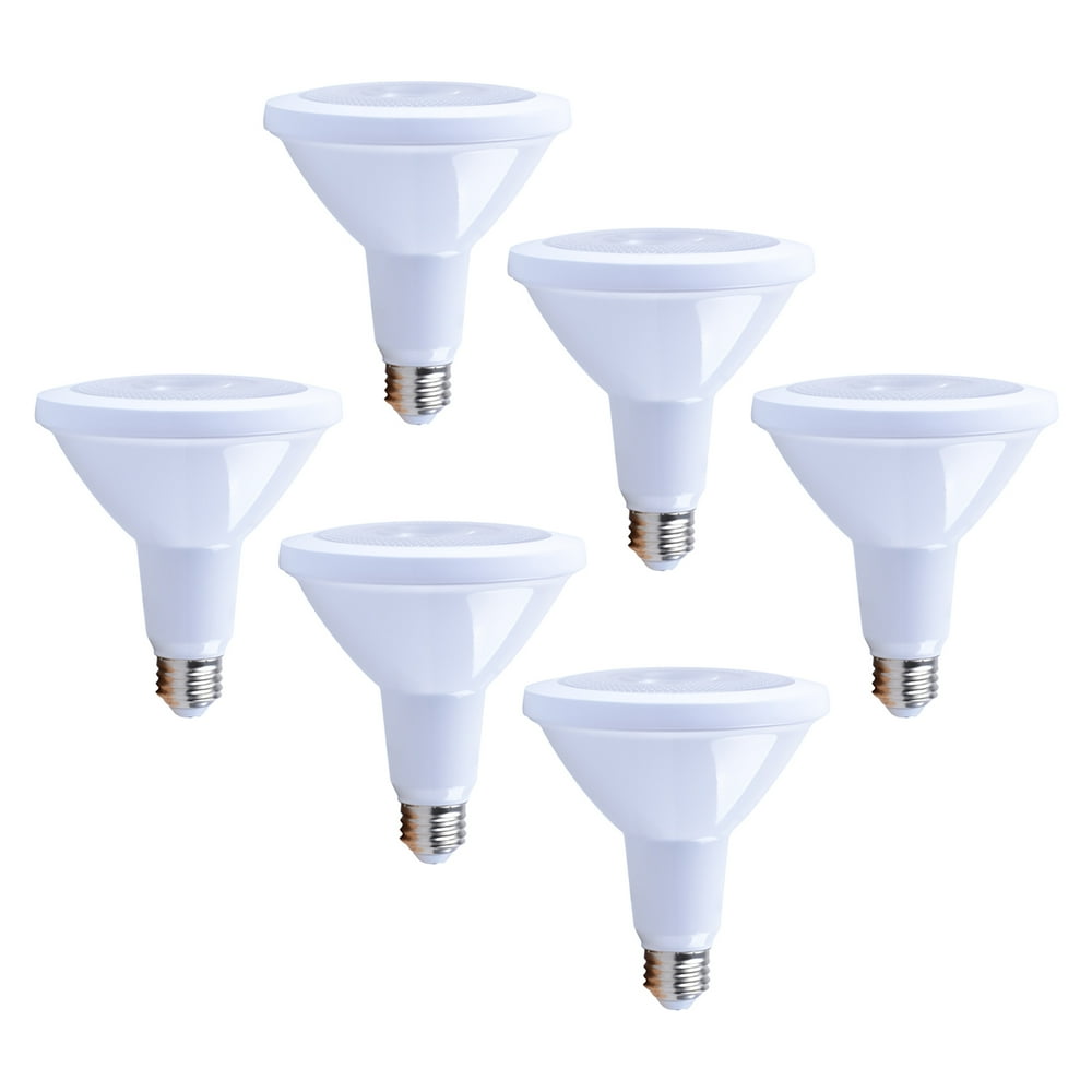 6Pack, PAR38 Dimmable LED Bulb 11W, 1000 Lumens, 4000K