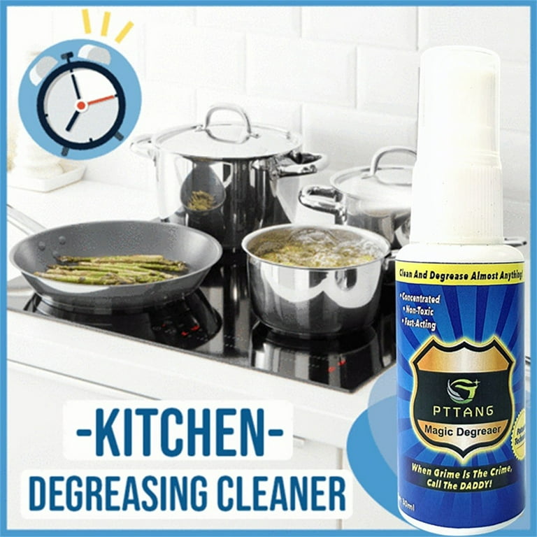 Magic Degreaser Cleaner Spray,Magic Degreaser Cleaner Spray for Pots and Pans,Degreaser Cleaner Heavy Duty Kitchen,All Purpose Kitchen Cleaner Spray