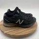 thumbnail image 1 of New Balance Men’s 990 V4 Black Suede Running Shoes Sneakers Size 9.5 D, 1 of 5