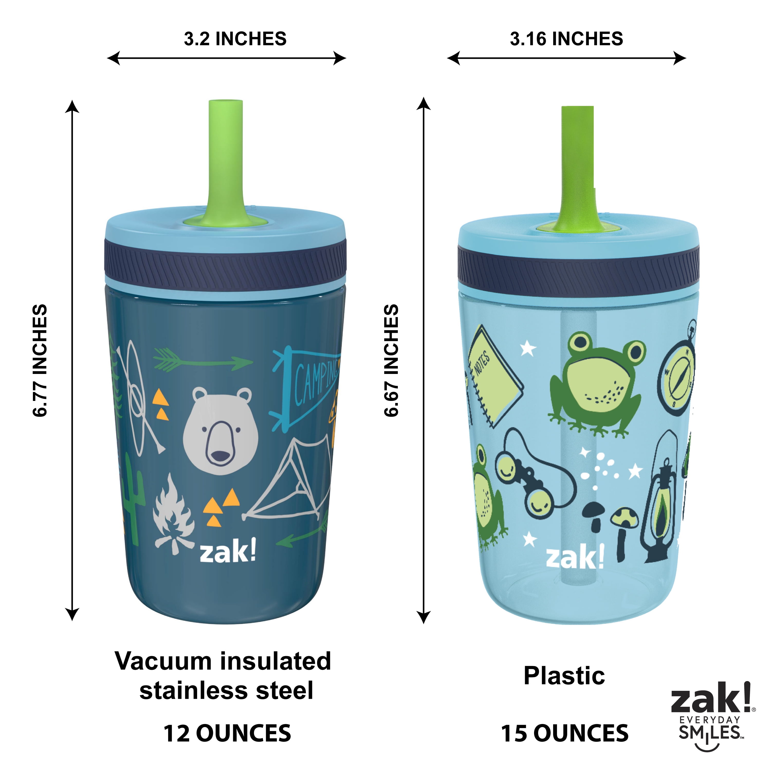 Probably Not Water Tumbler Cup with Straw 24 ounce – Zany Du Designs