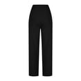 thumbnail image 2 of Women's Pants Ankle 7/8 Golf Pant High Waist Stretch Casual Dressy Pocket Pant Travel Athletic Work Crop Slacks, 2 of 9