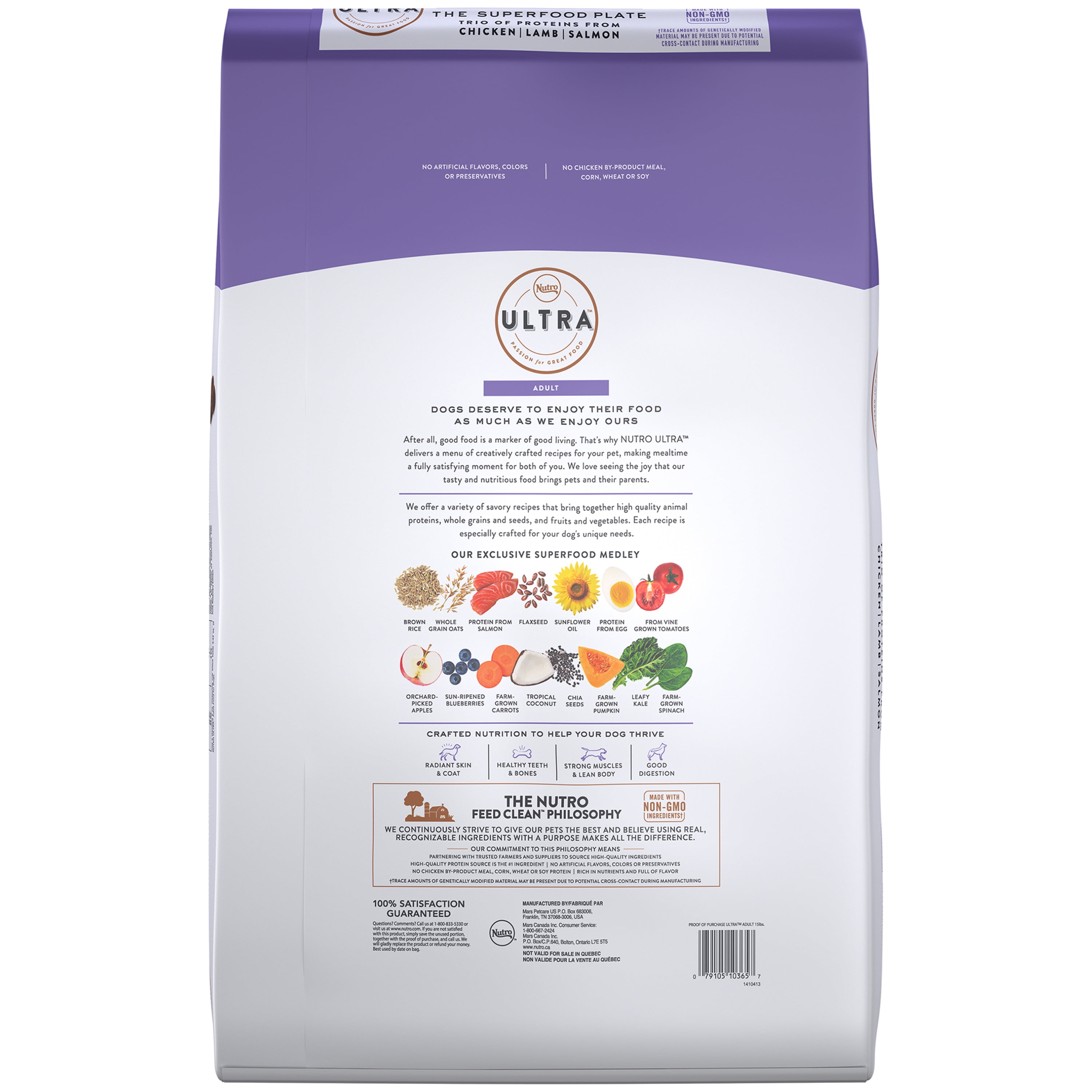 nutro ultra adult dry dog food