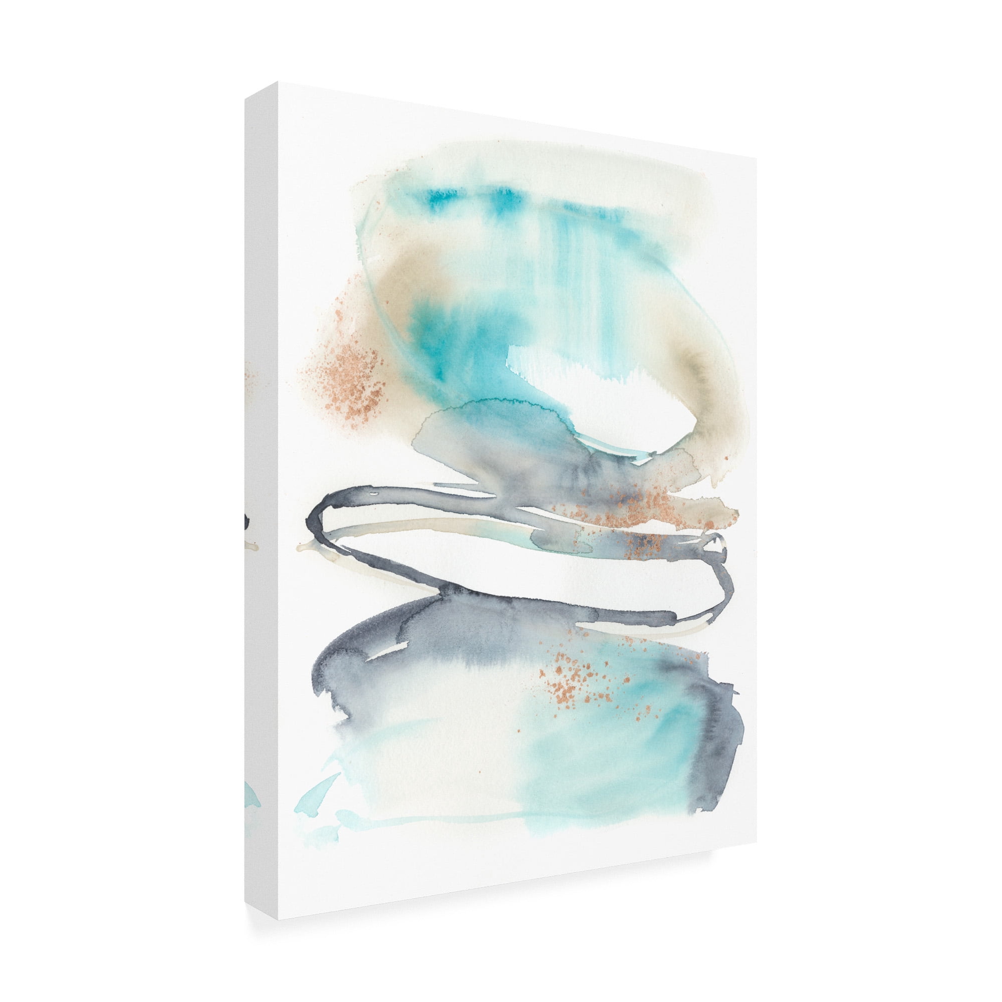 Trademark Fine Art 'Spiral Bloom I' Canvas Art by Jennifer Goldberger