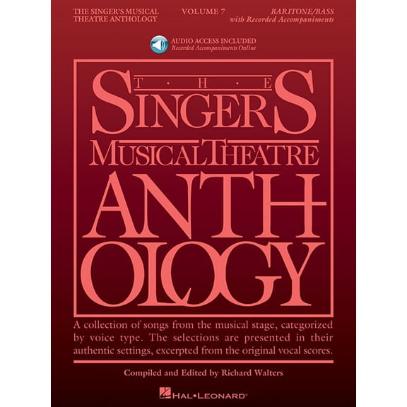 Singer's Musical Theatre Anthology - Volume 7: Baritone Book/Online Audio, (Paperback)