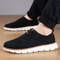 thumbnail image 5 of Men's Wide Casual Dress Shoes I Business Casual Sneaker Shoes for Men Comfortable Lightweight Walking Footwear, 5 of 8