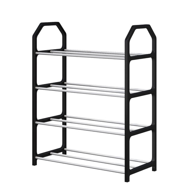 Trapezoidal Shoe Rack For Home Use Doorstep Dormitory Dormitory Storage Shoe Cabinet Balcony Four Story Shelf Super Large And Space Saving Distinguished Kitchen Counter Organization Must Haves Mats