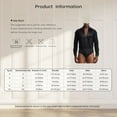 thumbnail image 7 of YiZYiF Men Latin Tango Ballet Dance Shirt Long Sleeve V Neck Ballroom Leotard Professional Dancewear Red XXL, 7 of 7