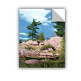thumbnail image 2 of ArtAppealz Ken Kirsch "Canoe Among Rocks" Removable Wall Art, 2 of 2
