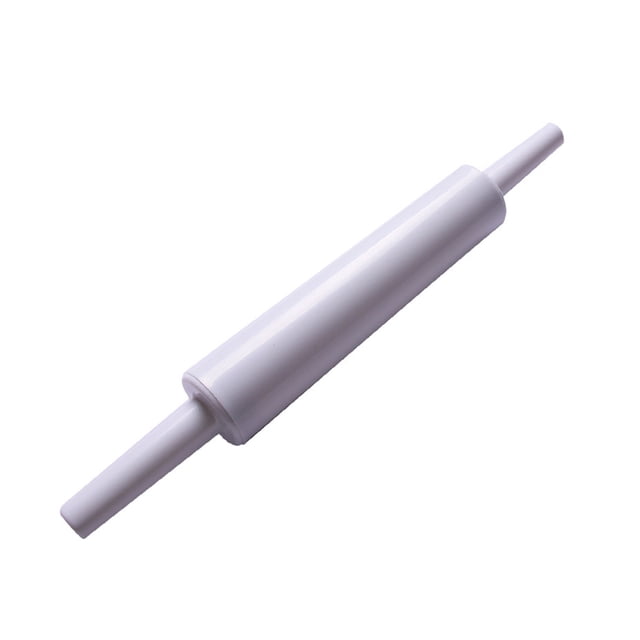 Wosthever Rodillo de flores para galletas, rodillo para fondant, herramienta de grabado antiadherente para pasteles Cocina y Comedor Blanco